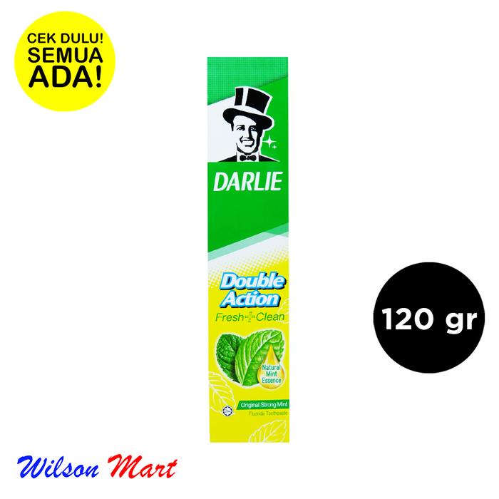 Gambar DARLIE ORIGINAL STRONG DOUBLE ACTION 120 GRAM dari Wilson Mart Kota Administrasi Jakarta Barat Tokopedia