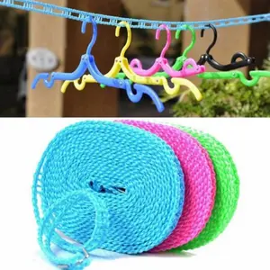 tali jemuran plastik 5 meter/jemuran baju praktis