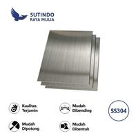 Gambar Plat Stainless Steel 304 Finish HL 1MM x 4X8 Feet dari Sutindo Shop Kota Surabaya 1 Tokopedia