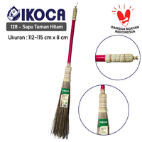Gambar Sapu Lidi Gagang alat kebersihan sapu lidi taman Hitam IKOCA IKO-128 dari warungtools Kota Administrasi Jakarta Utara 2 Tokopedia