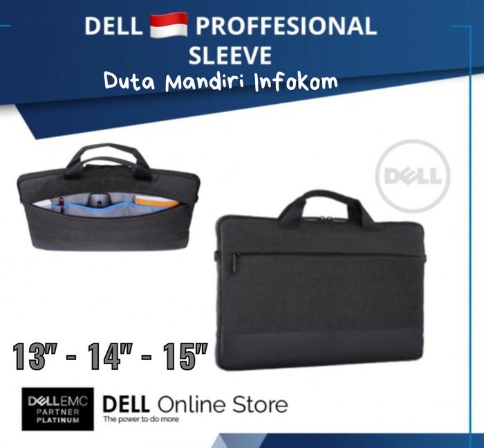 Gambar Dell Pro Sleeve 13 I 14 I 15 - Lightweight and comfortable Sleeve BAG - Heather Gray, 13.3" Inch - Heather Gray, 13.3" Inch dari Duta Mandiri Infokom Kota Administrasi Jakarta Pusat Tokopedia