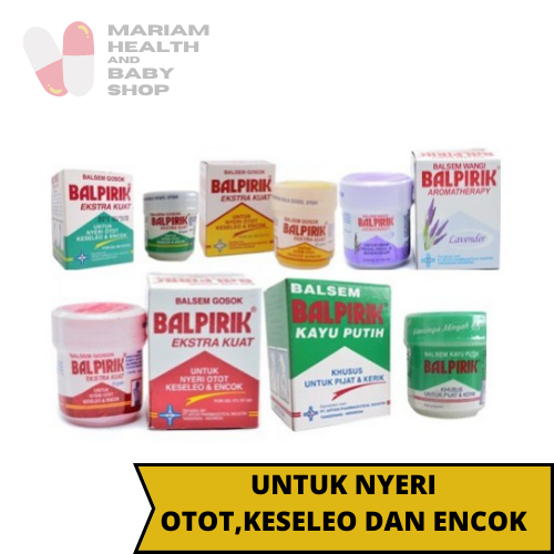 Gambar Balpirik Balsem Hijau, Kuning, Lavender, Merah, Minyak Kayu Putih 20 g dari MARIAM HEALTH Kota Surabaya Tokopedia