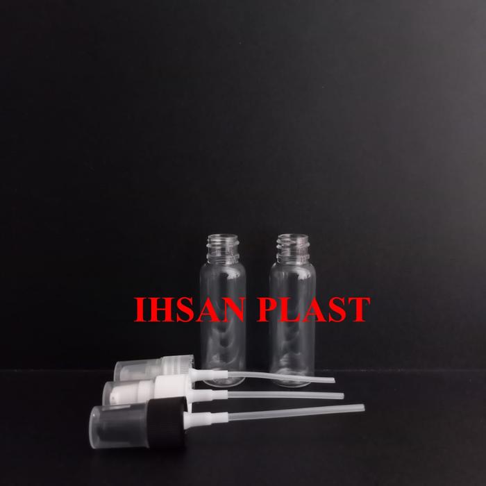 Gambar BOTOL PET 20 ML BENING PUMP RANDOM BISA UNTUK HANDSANITIZER dari Ihsan Plast Kab. Malang Tokopedia