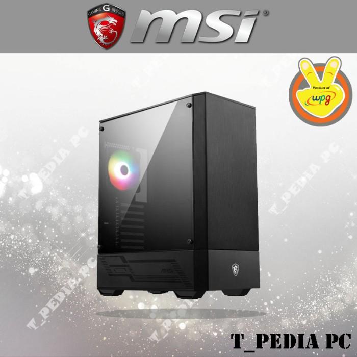 Promo MSI Gaming CPU Case MAG Forge 110R ARGB - Acrylic Glass Chassis ...