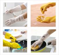Gambar Sarung Tangan Cuci Piring Karet Latex Rubber Gloves Anti Air - Polos, M dari Licio Store Kota Administrasi Jakarta Utara 4 Tokopedia