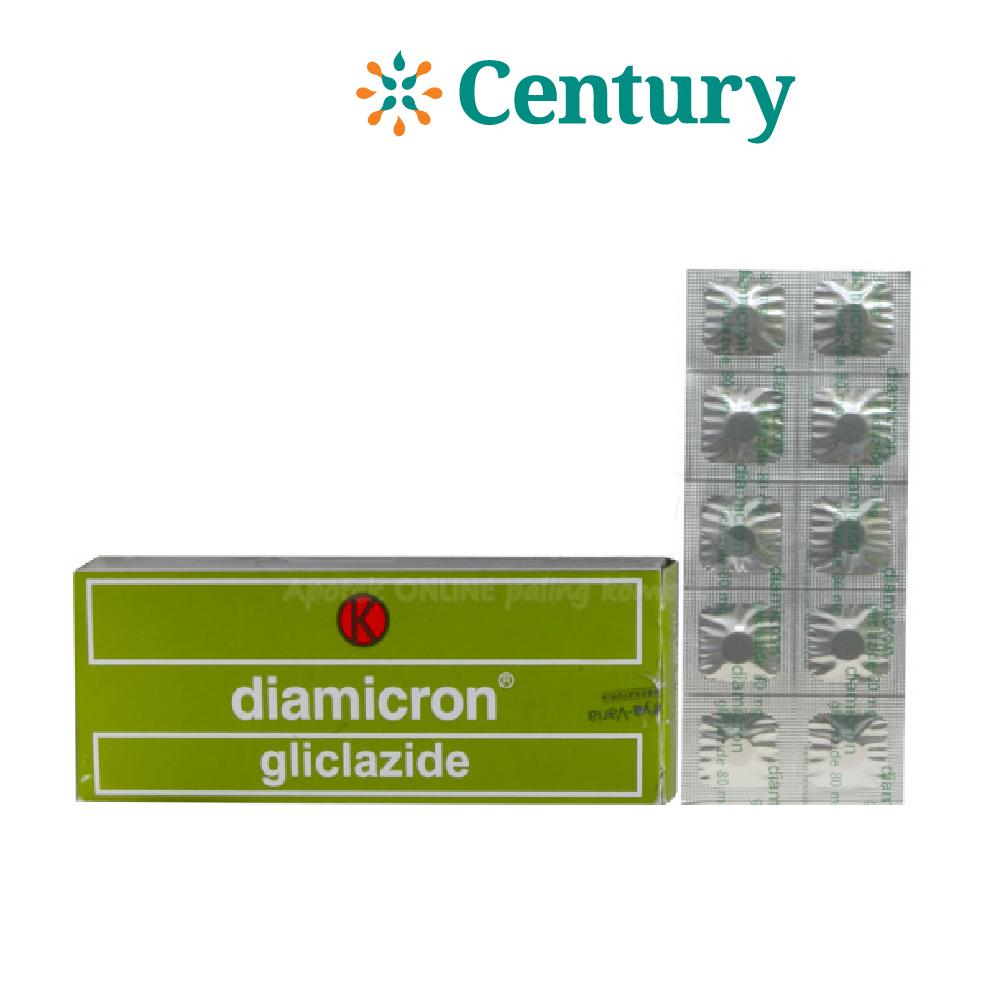 DIAMICRON 80 MG STRIP 10 TABLET