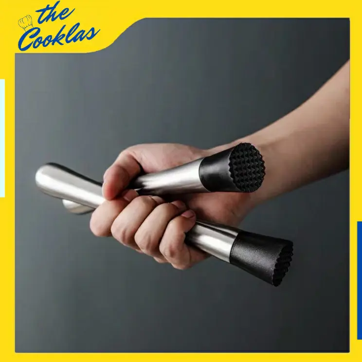 Muddler Cocktail Stainless Steel | Penumbuk Buah Es Mint | Ice Crusher