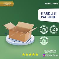 Gambar Kardus 17x9x6 - Box Dus Kardus Packing Kecil Polos Murah Baru dari Gravtor Printing Kab. Tangerang 1 Tokopedia