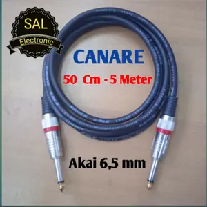 Kabel jack akai 6,5 mono to mono/ kabel gitar