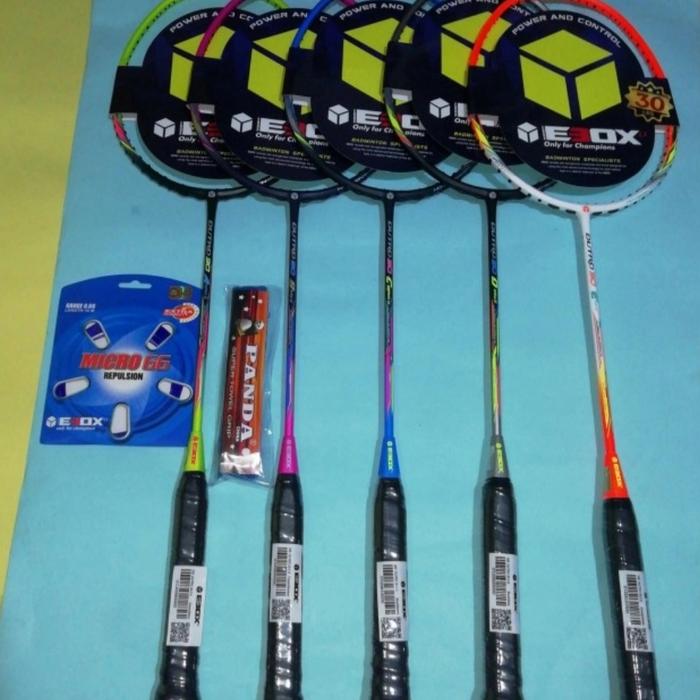 Raket Ebox Jual Raket Badminton Ebox Dutro 30 Bonus senar dan grip - Kota Bandung ...