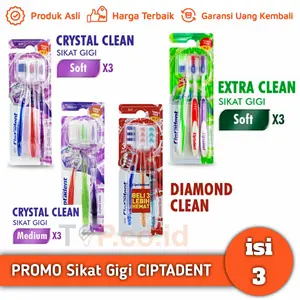 Sikat Gigi Ciptadent MURAH isi 3 SERBA 5 RIBU