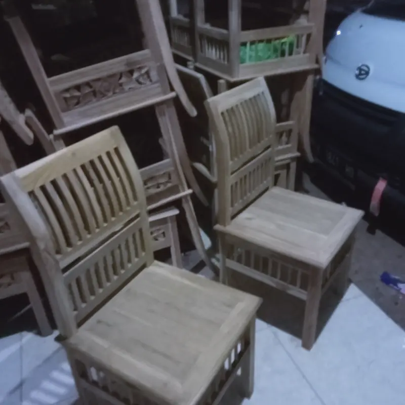 Kursi kartini dari kayu jati 3