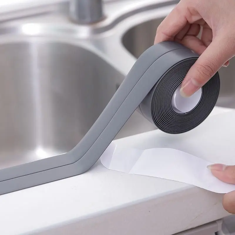 Seal Tape Protection Penutup Celah Siku Tahan Air/Karet Pengaman Dapur