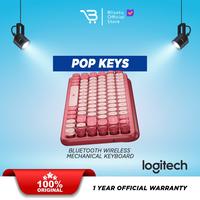 Gambar Logitech POP Keys Wireless Mechanical Emoji Keyboard - Heartbreak Rose dari Blisatu.id Kota Administrasi Jakarta Pusat 5 Tokopedia