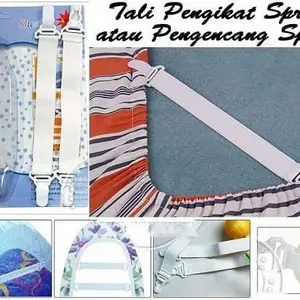 tali ujung sprei 4 pcs kuat