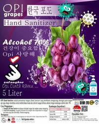 Gambar Hand Sanitizer 60ml Cair/Spray Aroma Anggur 60 ml Grape Kemenkes RI dari setia1.shop Kab. Tangerang 2 Tokopedia