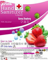 Gambar Hand Sanitizer 60ml Cair/Spray Pink Strawberry Kemenkes RI Alco 70% dari setia1.shop Kab. Tangerang 2 Tokopedia
