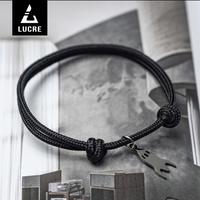 Gambar Lucre Gelang Tali Pria Original - ROCKET | Titanium Anti Karat - Black dari Lucre Jewelry Kota Administrasi Jakarta Timur 2 Tokopedia