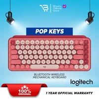 Gambar Logitech POP Keys Wireless Mechanical Emoji Keyboard - Heartbreak Rose dari Blisatu.id Kota Administrasi Jakarta Pusat 2 Tokopedia