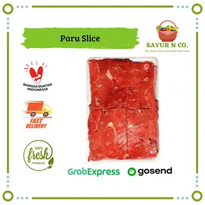 Paru Sapi Slice / Sliced Beef Lungs | Sayur N Co Bekasi
