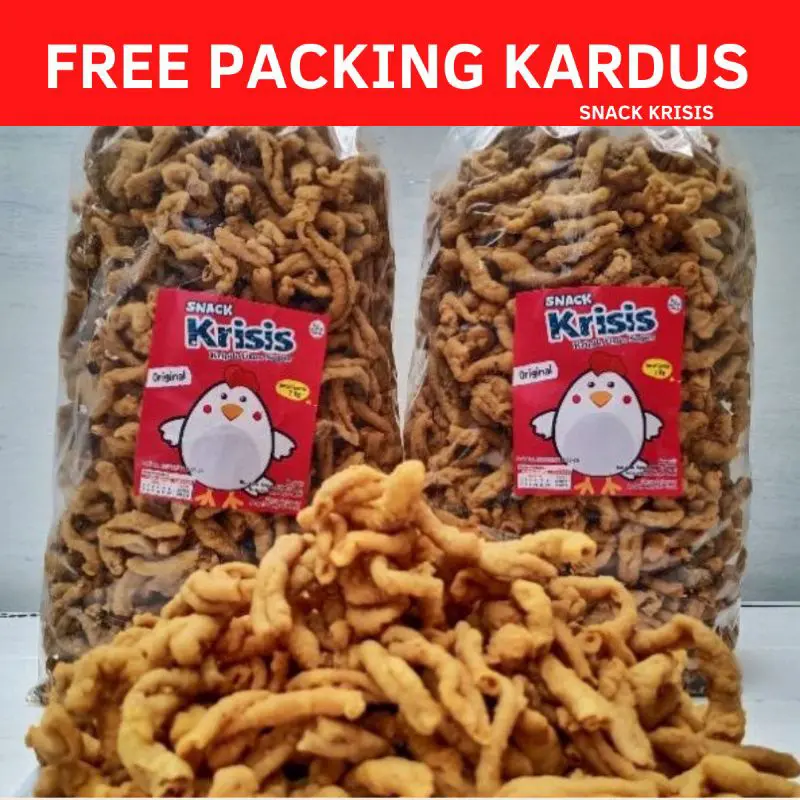 keripik usus ayam krisis 1 kg