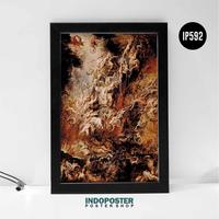 Gambar Poster Lukisan Terkenal Klasik Repro Peter Paul Rubens - The Fall Of The Damned, 1620 dari INDOPOSTER Kab. Bandung 1 Tokopedia