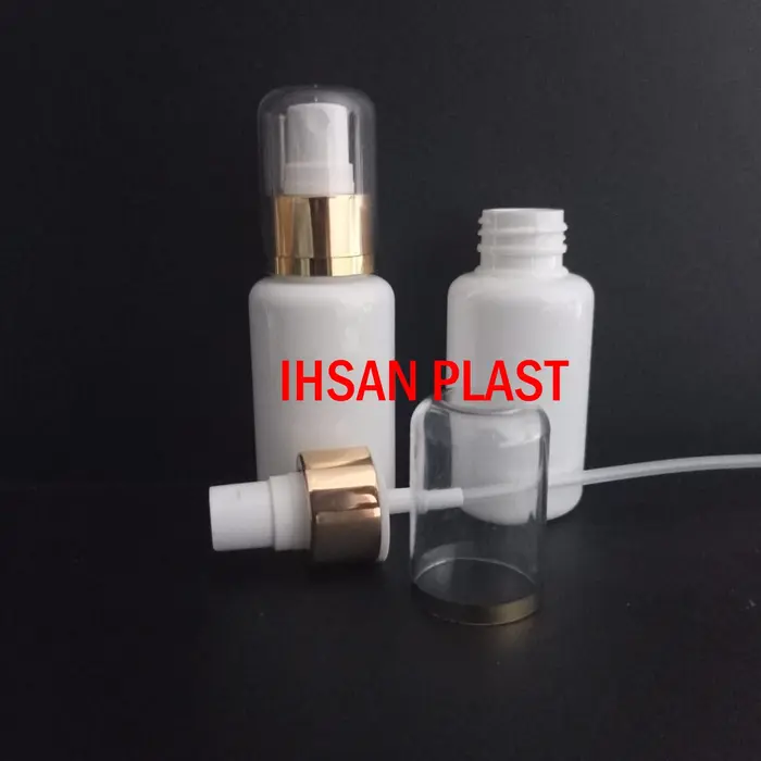 Gambar BOTOL TUBULAR 60 ML SPRAY ALUMINIUM BIG CAP ACRILYC - Gold dari Ihsan Plast Kab. Malang 5 Tokopedia