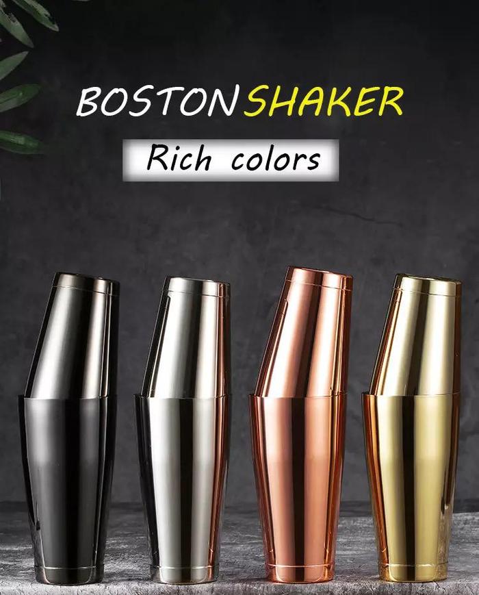 Basic Weight Shaker Jual premium boston shaker stainless color 700ml / 500ml weight base ...