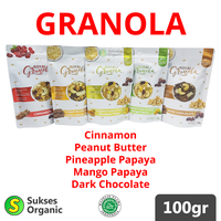 Gambar ROYAL Granola Whole Grain 100gr - Peanut Butter dari Sukses Organic Kota Tangerang Selatan 1 Tokopedia
