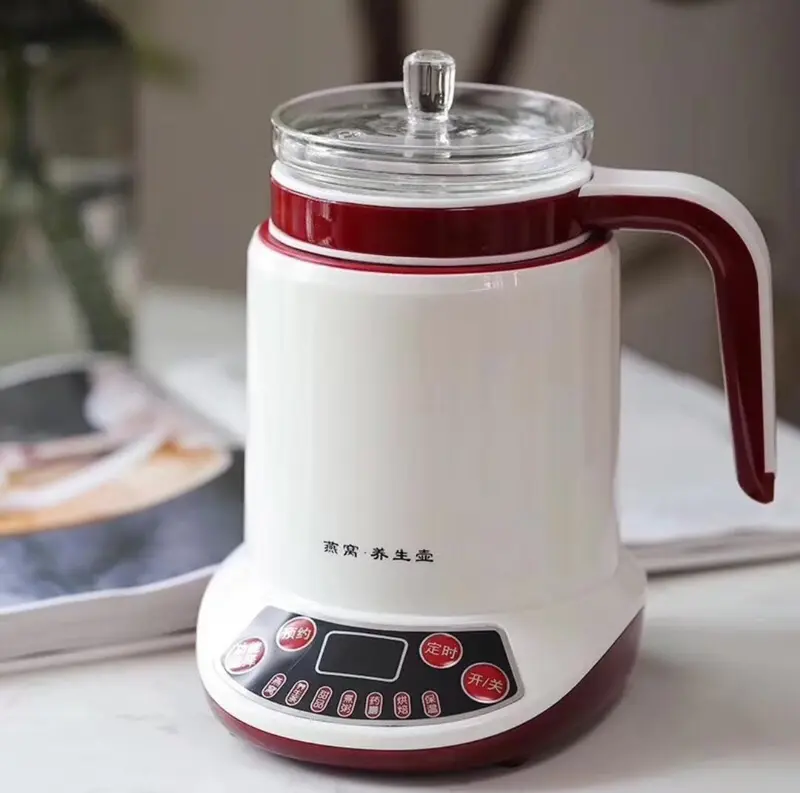Slow Steamer Cooker Listrik Sarang Walet Jamu Sup Herbal Teh Manisan 2