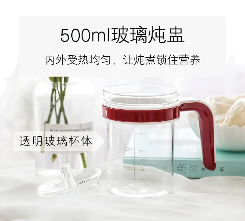 Slow Steamer Cooker Listrik Sarang Walet Jamu Sup Herbal Teh Manisan 3
