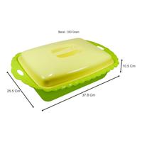 Gambar IDEAL NPS2108 Basi / Prasmanan Tutup Segi (38Cm * 26Cm) - Tutup Kuning dari IdealOfficial Kota Administrasi Jakarta Utara 3 Tokopedia
