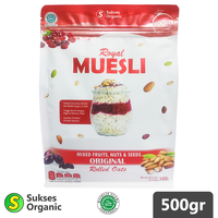 Gambar Royal Muesli ORIGINAL Rolled Oats 500gr dari Sukses Organic Kota Tangerang Selatan 2 Tokopedia