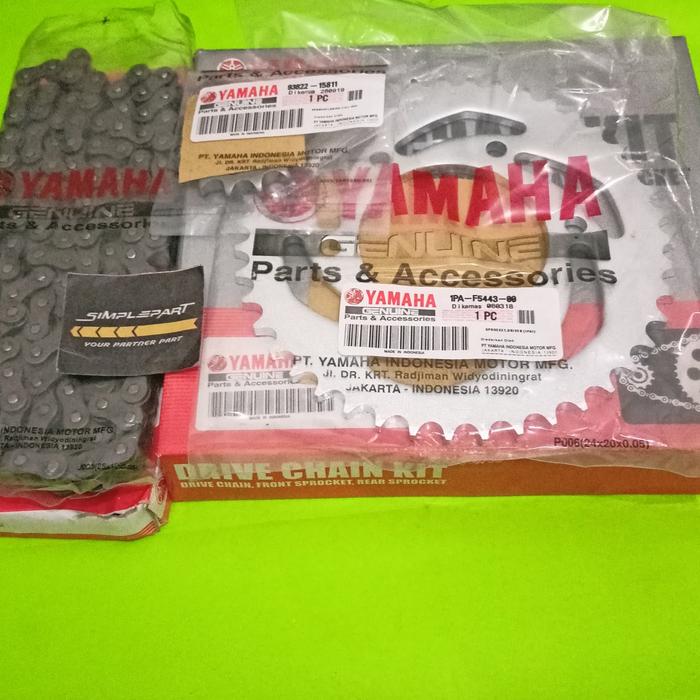 Gambar gear set paket Vixion new gear set Vixion new dari simplepart80 Kota Administrasi Jakarta Barat Tokopedia