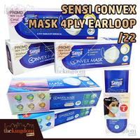 Gambar Sensi Convex Mask 4ply Earloop /20 Masker 4 ply 3D Setara N95 KN95 dari The Kingdom Shop Kota Administrasi Jakarta Utara 1 Tokopedia