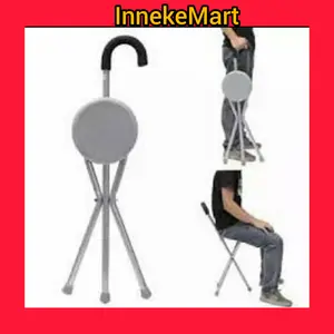 Tongkat Jalan Lipat Alat Bantu Jalan Kursi Lipat