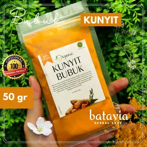 Kunyit Bubuk 100% Murni Herbal Original - 50gr