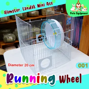 RUNNING WHEEL HAMSTER LANDAK MINI / JOGGING WHEEL / DIAMETER 20 CM