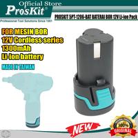 Gambar BATERAI CORDLESS PROSKIT 5PT-1206-BAT 12V Li-ion For KRISBOW BOR ORI dari Pro'sKit Kota Tangerang 1 Tokopedia