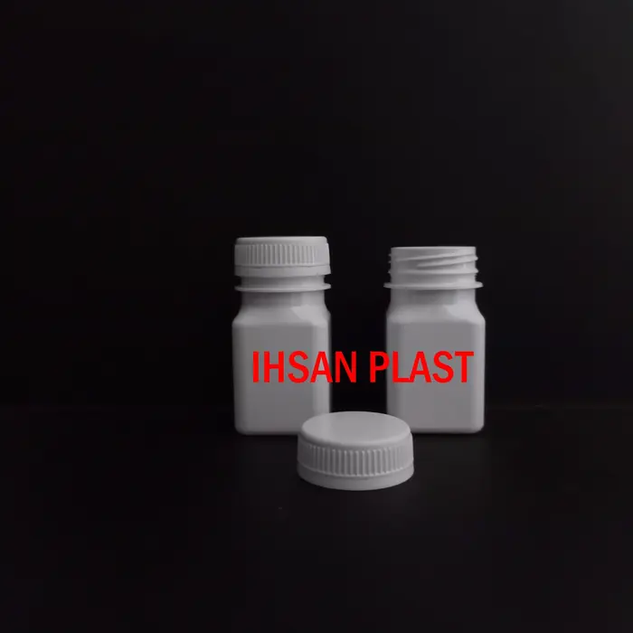 Gambar BOTOL CAPSULE KOTAK ISI 30 dari Ihsan Plast Kab. Malang 4 Tokopedia