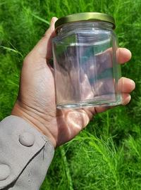 Gambar Botol Jar Toples Kaca : 195ml Segienam (Hexagon), Penutup SENG dari Beautiful Rainbow Shop Jakarta Pusat 2 Tokopedia