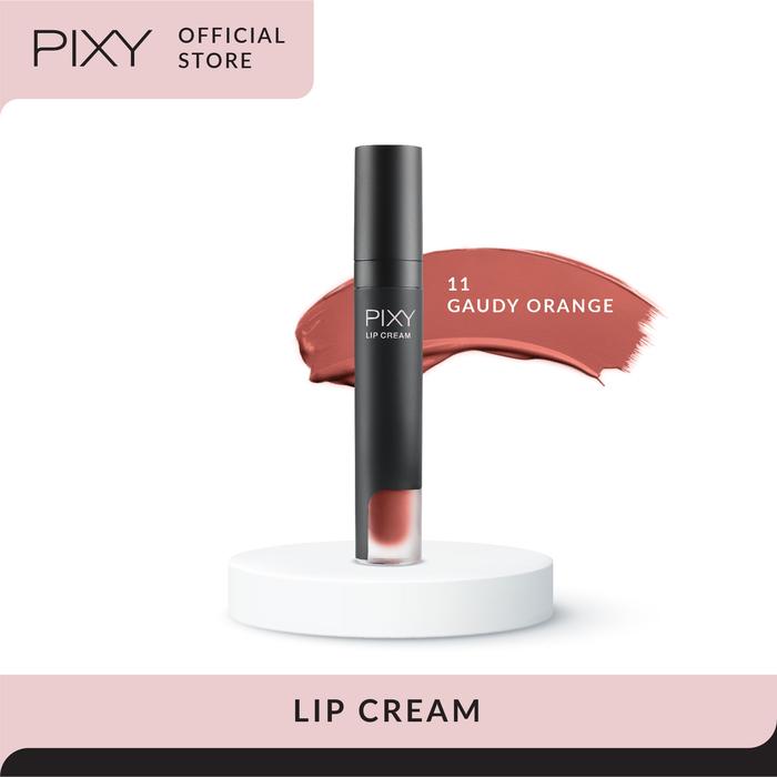 Gambar PIXY Lip Cream 11 Gaudy Orange dari Pixy Official Store Kota Administrasi Jakarta Barat Tokopedia
