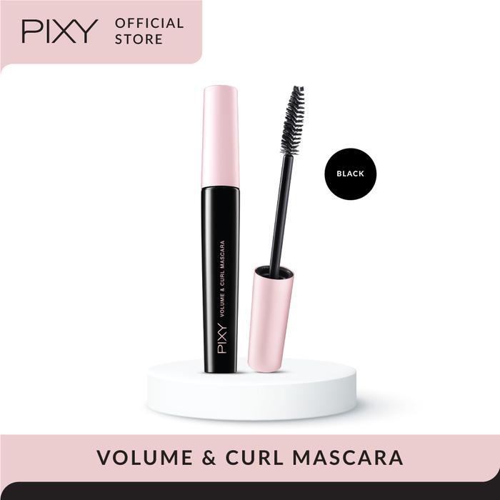 Gambar PIXY Volume & Curl Mascara Black dari Pixy Official Store Kota Administrasi Jakarta Barat Tokopedia