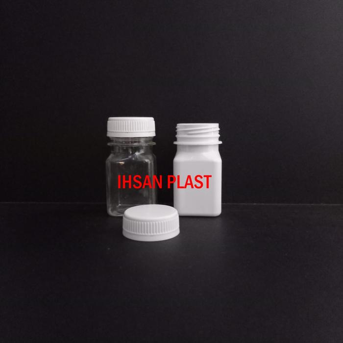 Gambar BOTOL CAPSULE KOTAK ISI 30 dari Ihsan Plast Kab. Malang Tokopedia