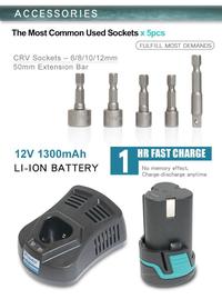 Gambar BATERAI CORDLESS PROSKIT 5PT-1206-BAT 12V Li-ion For KRISBOW BOR ORI dari Pro'sKit Kota Tangerang 2 Tokopedia