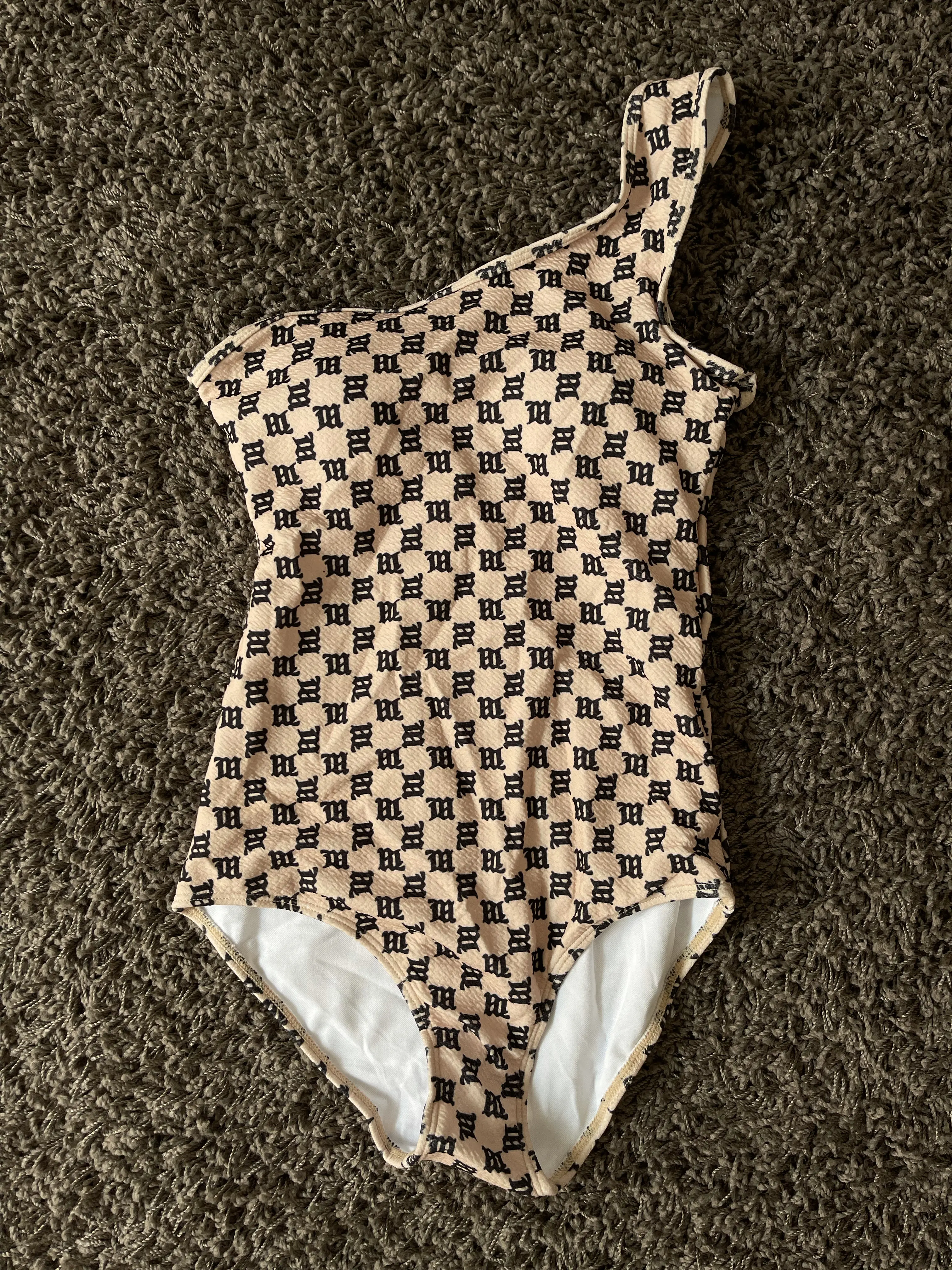 Monokini oneshoulder wanita fashion swimwear
