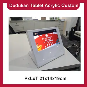 Dudukan Tablet Acrylic Custom