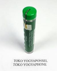 Gambar Soldering wire exclusive use for battery metal board timah solder dari yogyaponsel Kab. Bantul 4 Tokopedia