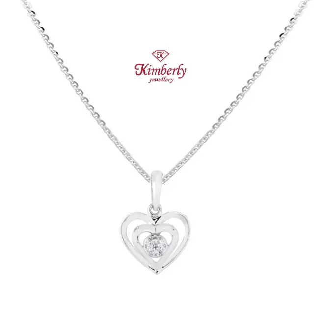 Pendant Berlian / Liontin Love Berlian KPD588485 0