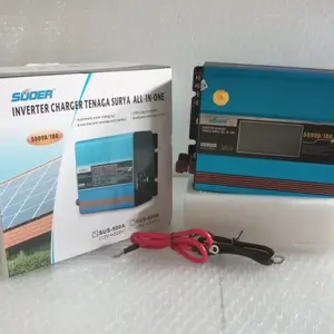SOLAR INVERTER 12v 500 watt + Charger Controller - SUOER SUS-500A